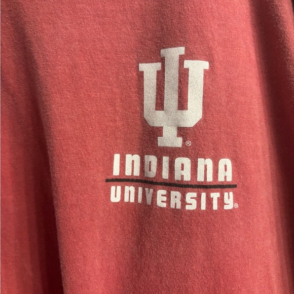 Indiana University Unisex Red Long Sleeve Shirt - Picture 4 of 5